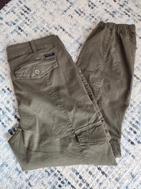 Sanctuary Pants - Sanctuary Rebel Cargo Pants Hiker Green - Size 28